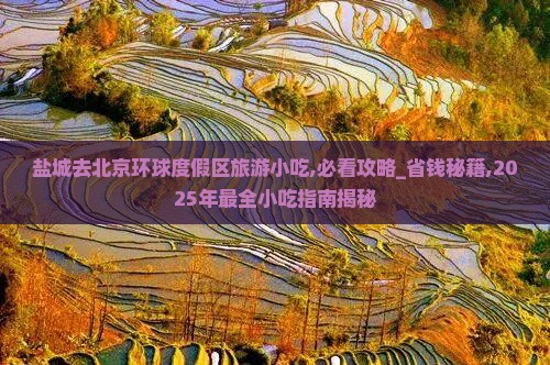 盐城去北京环球度假区旅游小吃 盐城去北京环球度假区旅游小吃