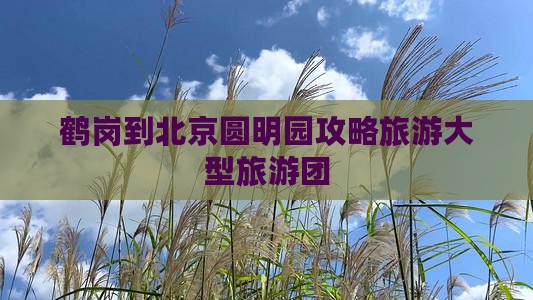 鹤岗到北京圆明园遗址公园大型旅游团