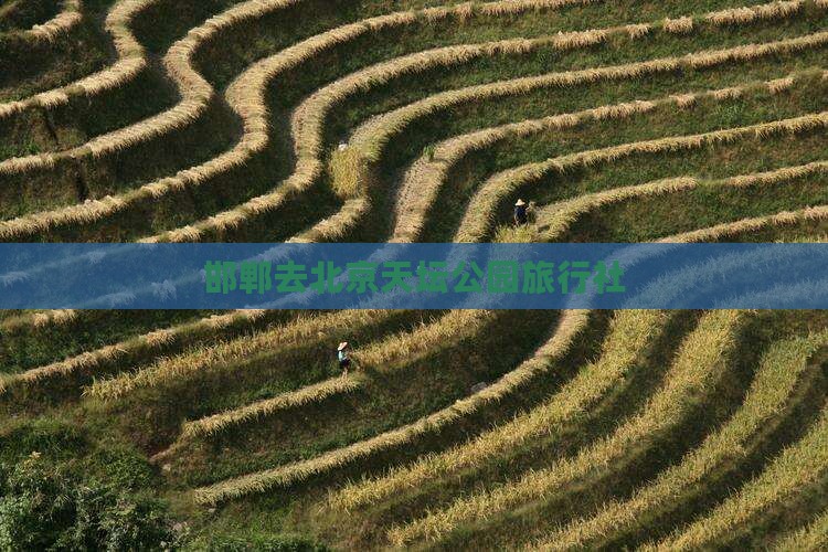 邯郸去北京天坛公园旅行社