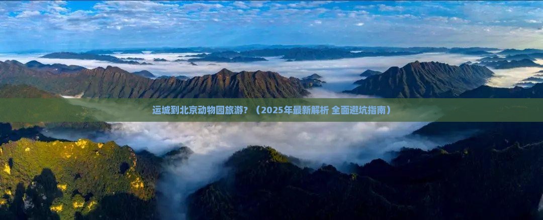 运城去北京动物园旅游