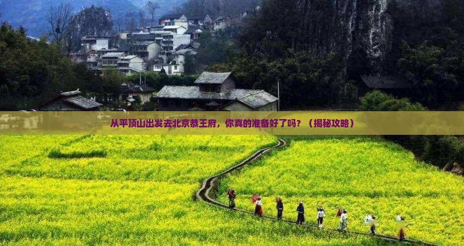 平顶山去北京恭王府景点
