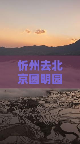 忻州去北京圆明园遗址公园五日游
