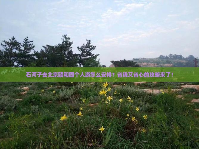 石河子去北京颐和园个人游