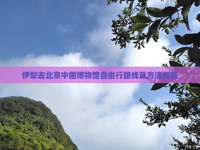 伊犁去北京中国国家博物馆自由行