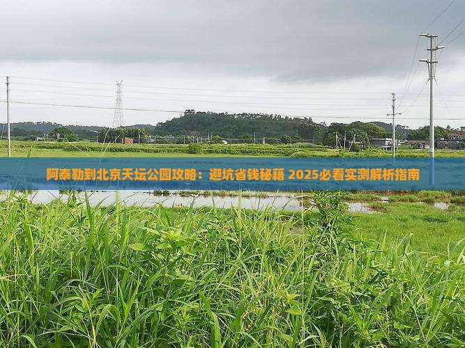 阿泰勒到北京天坛公园攻略