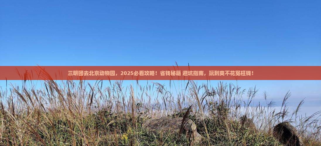 三明去北京动物园团体旅游