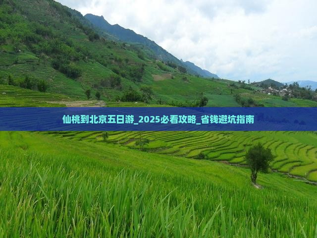 仙桃到北京五日游