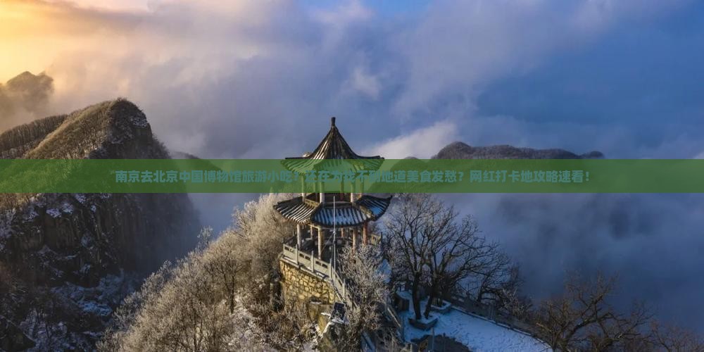 南京去北京中国国家博物馆旅游小吃