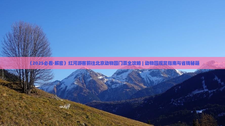 红河到北京动物园门票