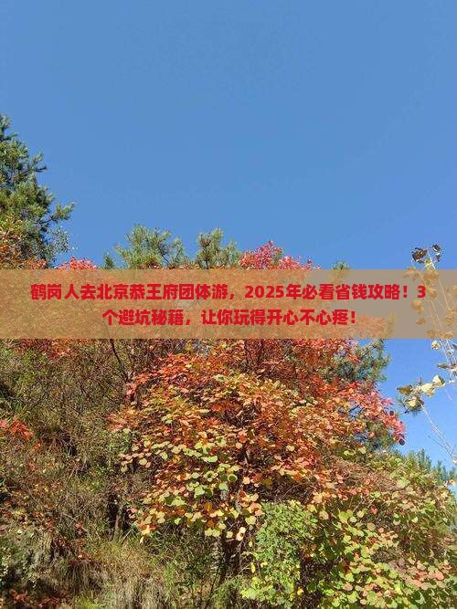 鹤岗去北京恭王府团体旅游