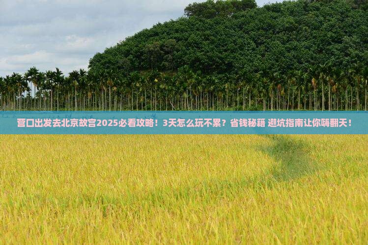 营口去北京故宫博物院旅游