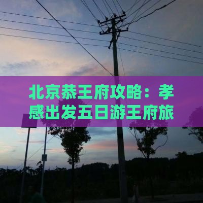 孝感去北京恭王府五日游