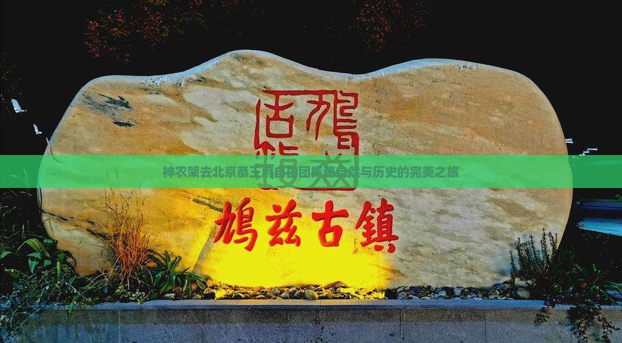 神农架去北京恭王府自由团
