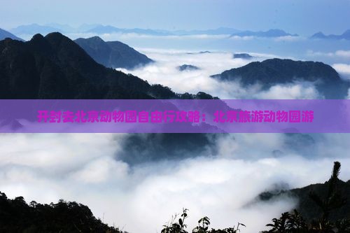 开封去北京动物园自由行