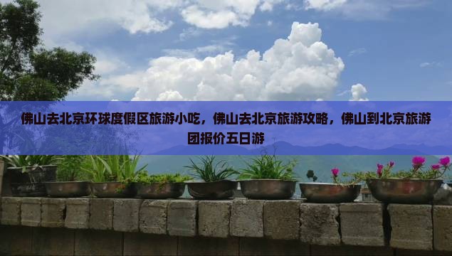 佛山去北京环球度假区旅游小吃