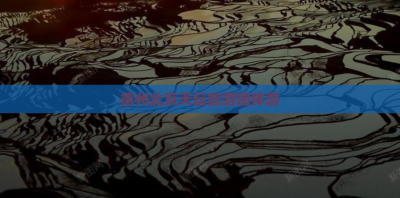 德州到北京天坛公园团体旅游