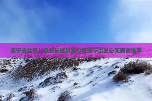遂宁去北京八达岭长城旅游小吃