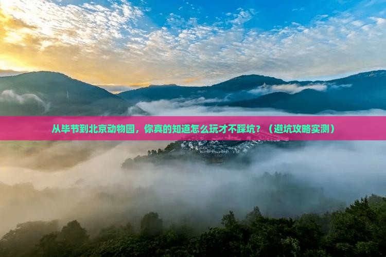 毕节到北京动物园旅行社
