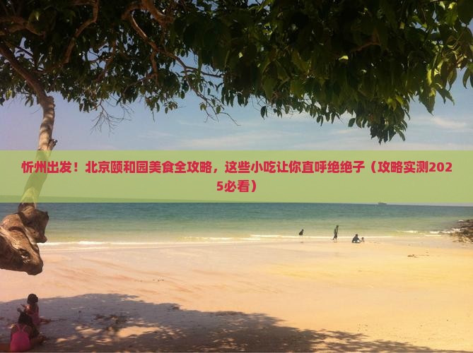 忻州去北京颐和园旅游小吃