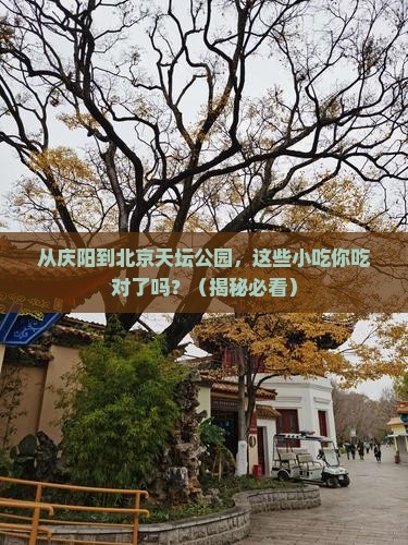 庆阳到北京天坛公园旅游小吃