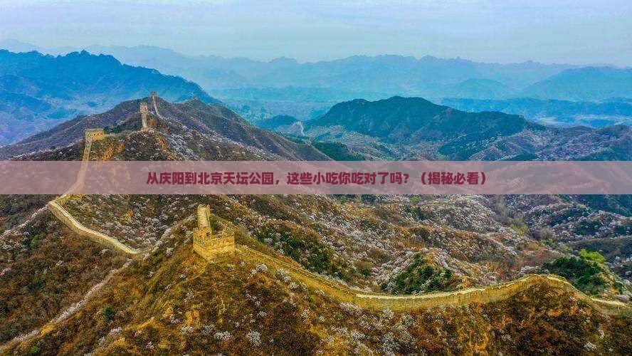 庆阳到北京天坛公园旅游小吃