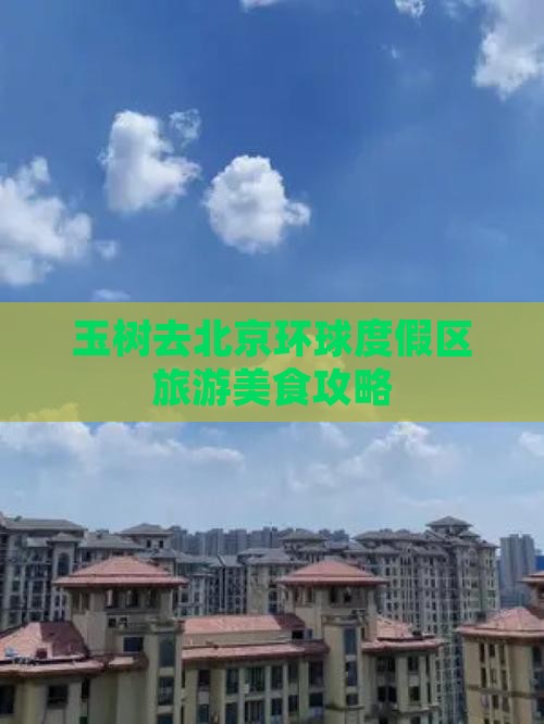 玉树去北京环球度假区旅游小吃