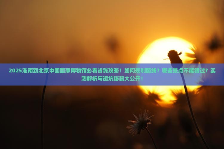 淮南到北京中国国家博物馆旅行社