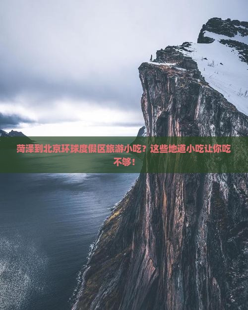 菏泽到北京环球度假区旅游小吃