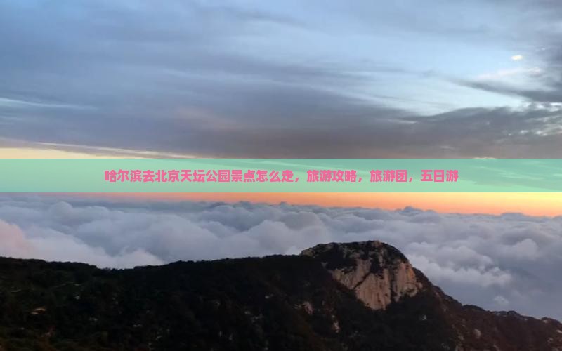 哈尔滨去北京天坛公园景点