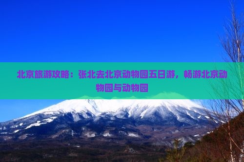 张北去北京动物园五日游