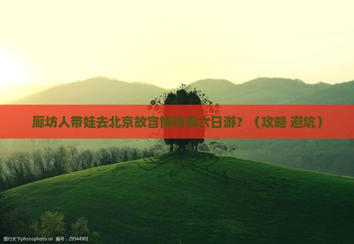 廊坊到北京故宫博物院六日游