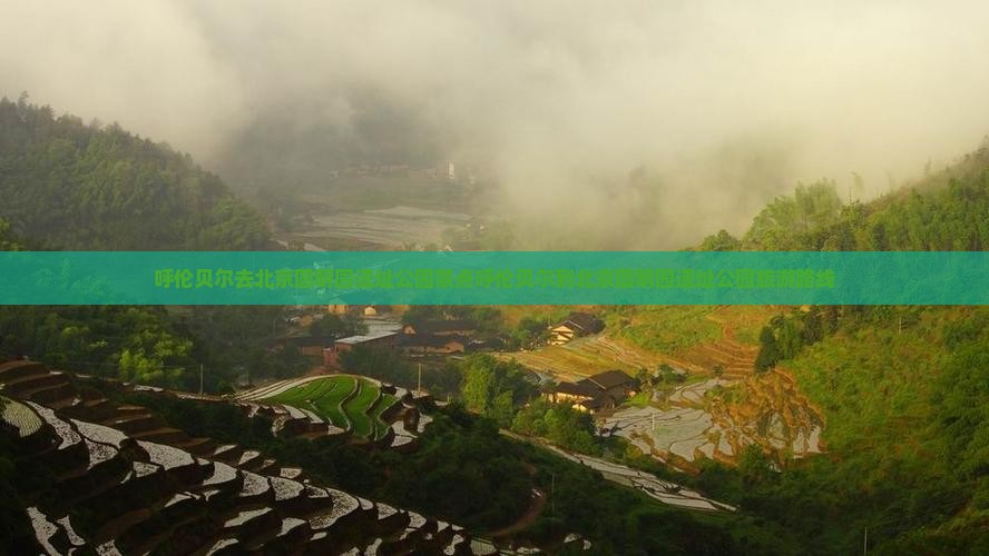 呼伦贝尔去北京圆明园遗址公园景点