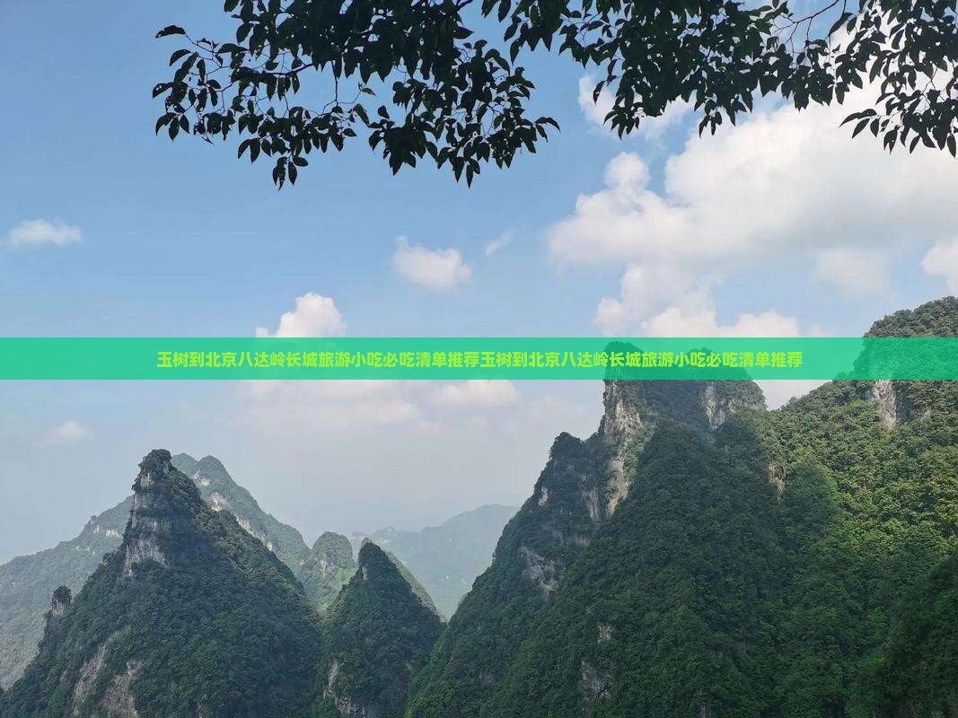 玉树到北京八达岭长城旅游小吃