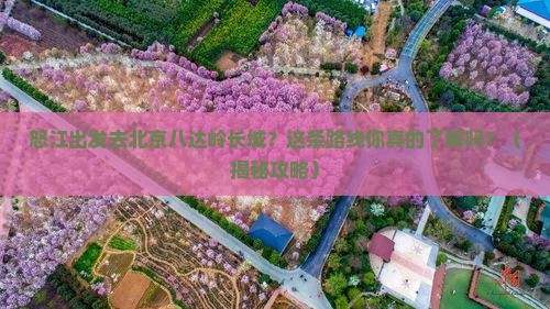 怒江去北京八达岭长城旅行社