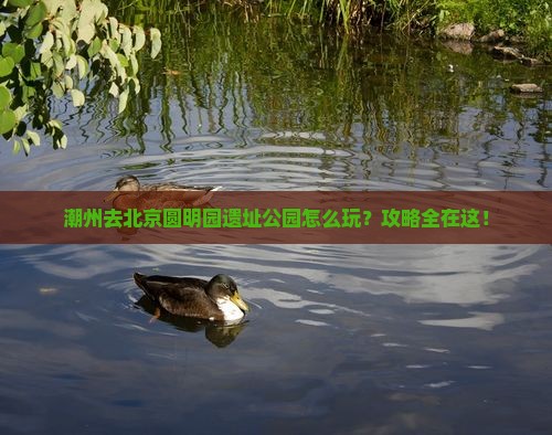 潮州去北京圆明园遗址公园哪里玩