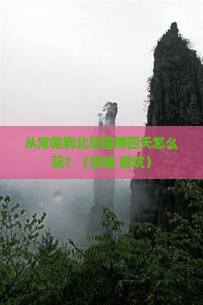 常德到北京中国国家博物馆四日游