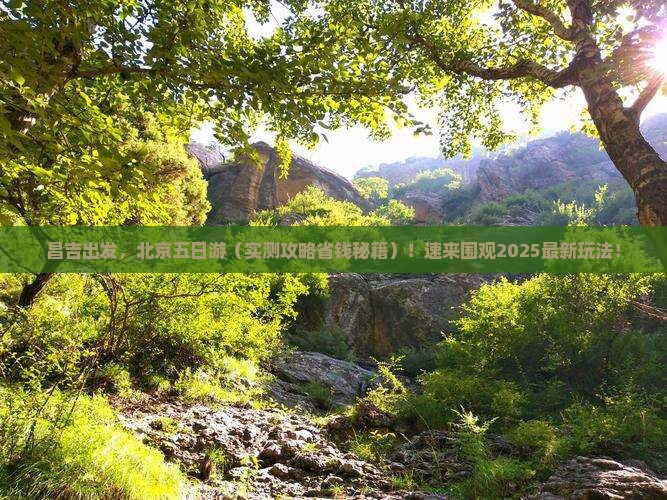 昌吉去北京五日游