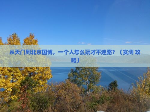 天门到北京中国国家博物馆个人游