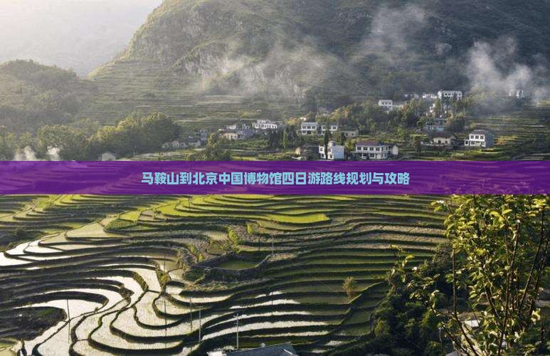 马鞍山到北京中国国家博物馆四日游