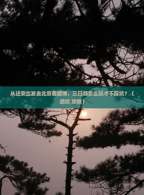 迁安去北京中国国家博物馆三日游