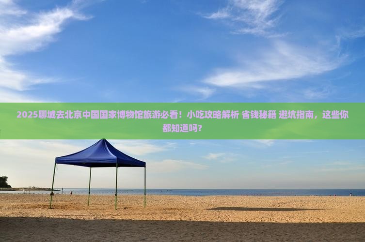 聊城去北京中国国家博物馆旅游小吃