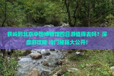 铁岭到北京中国国家博物馆四日游
