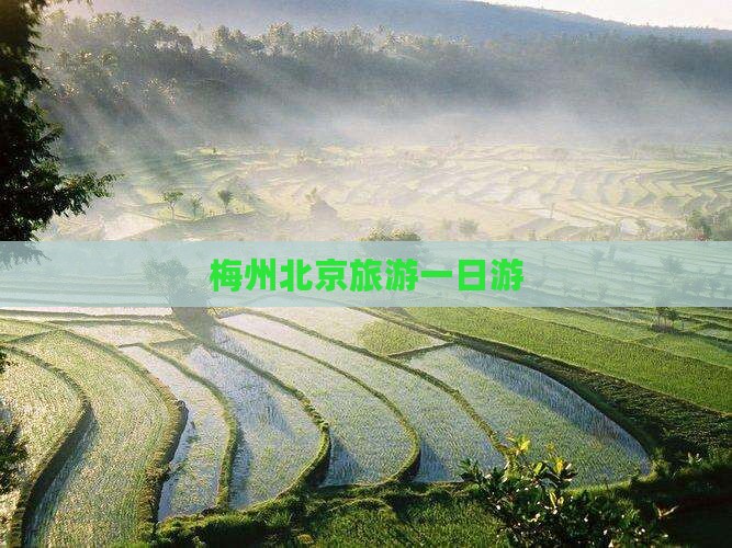 梅州去北京一日游