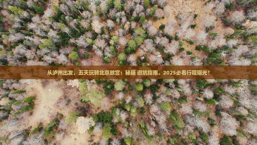 泸州去北京故宫博物院五日游