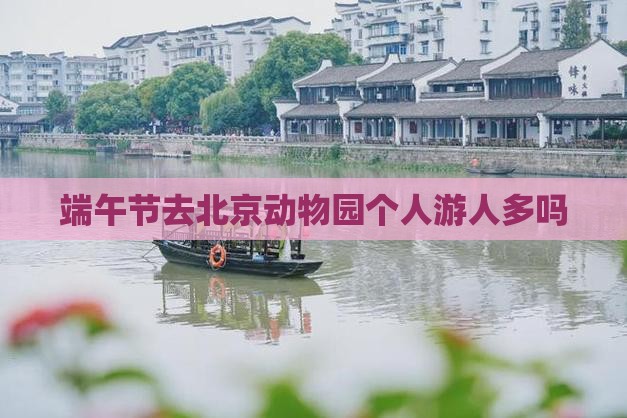 端午节去北京动物园个人游