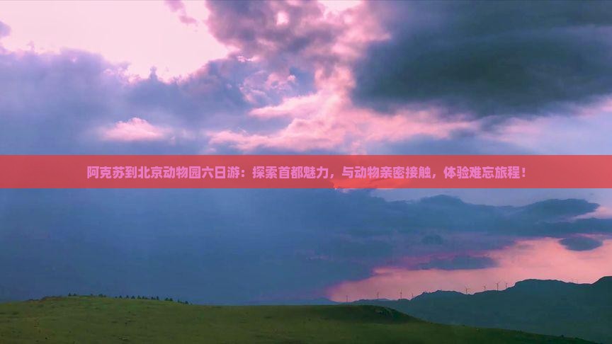 阿克苏到北京动物园六日游