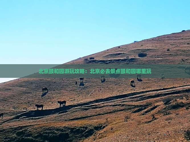北京到北京颐和园哪里玩