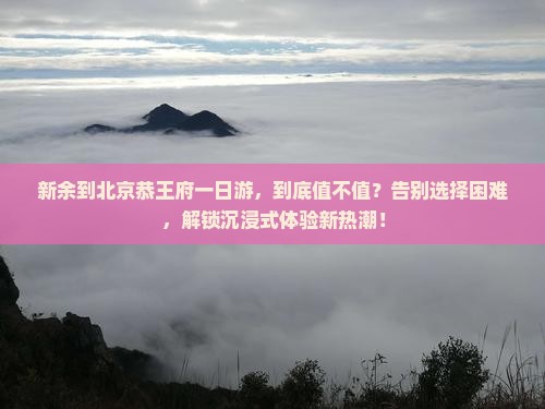 新余到北京恭王府一日游