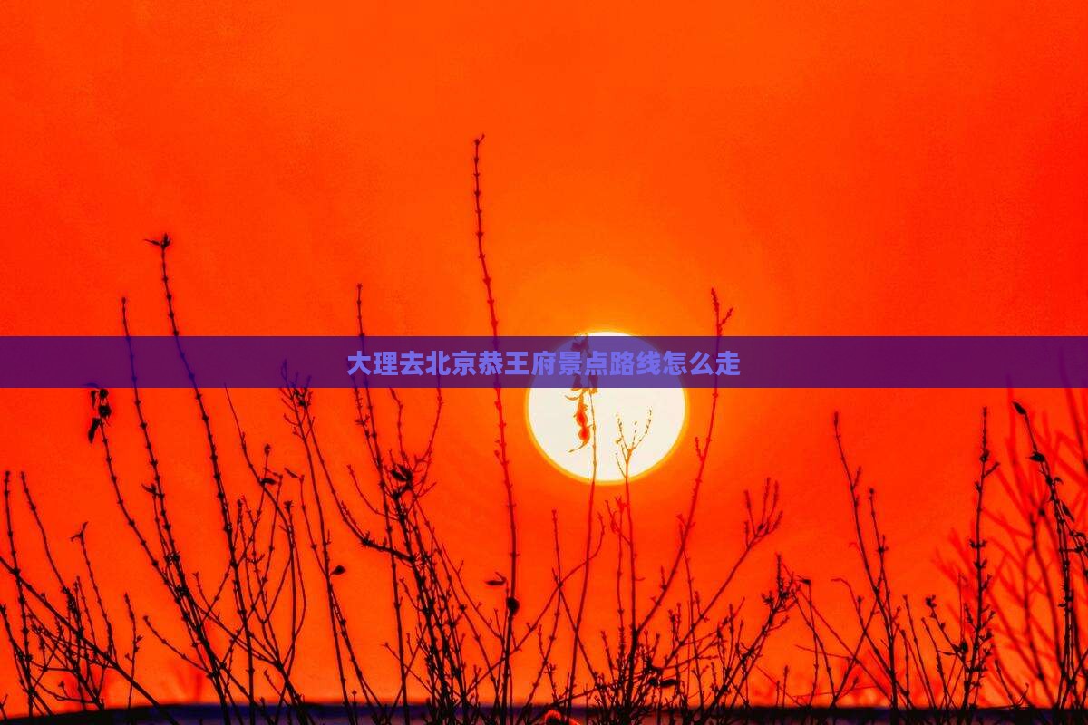 大理去北京恭王府景点