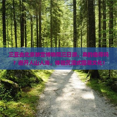 三亚去北京故宫博物院三日游
